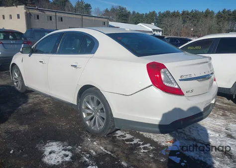 2016 Lincoln Mks z USA, uszkodzony, nr VIN 1LNHL9DK0GG602758